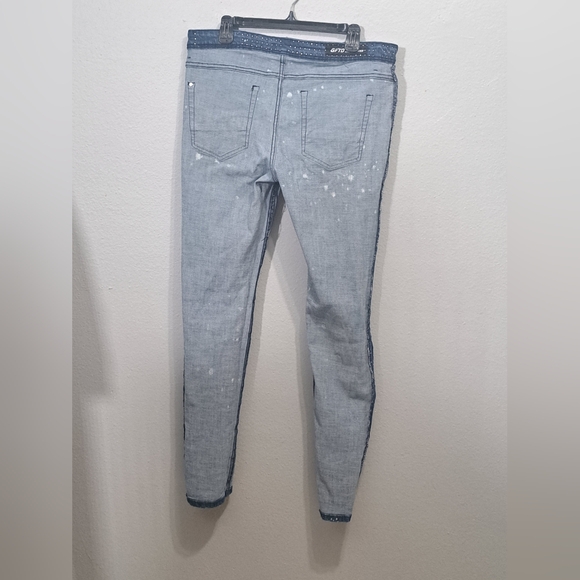 GFTD Los Angeles Distress Rip Studded Waist, Men's Jeans Size 36. - Picture 8 of 16